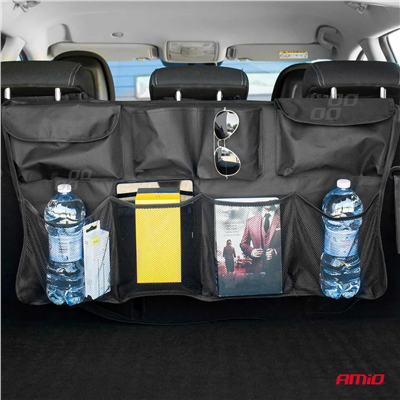 Univerzální organizér pro zavěšení na zadní sedadla do kufru auta 89x46cm