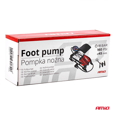 Nožní pumpa HQ 2xO45mm PU07