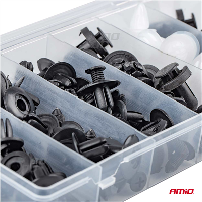 Spony a příchytky na čalounění vozidel 100ks