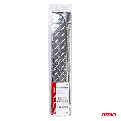 Skládací sluneční clona 145x70cm