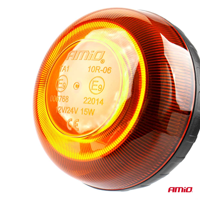 Výstražný maják W21sb na jednu skrutku R65 R10 18LED 12/24V IP56