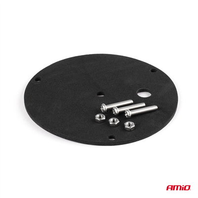 Výstražný maják W213bl 3 šrouby R65 R10 18LED 12/24V IP56