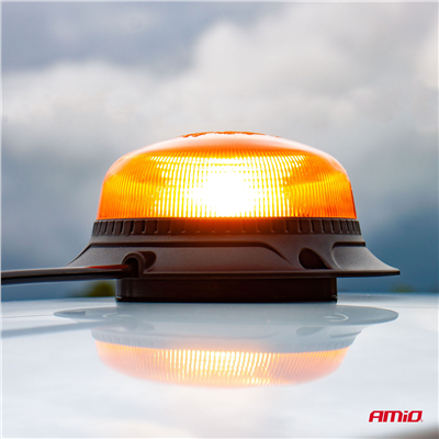 Výstražný maják W213bl 3 šrouby R65 R10 18LED 12/24V IP56