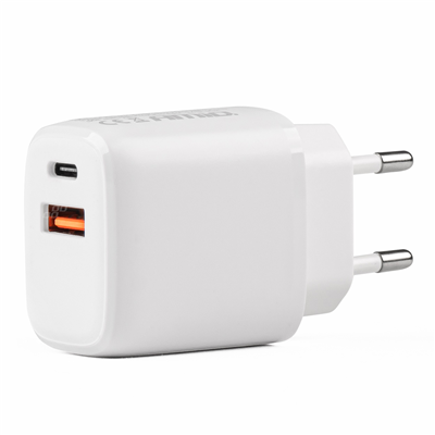 Síťová nabíječka PRO-09 USB+USB-C 20W Quick Charge 230V AMiO-02935
