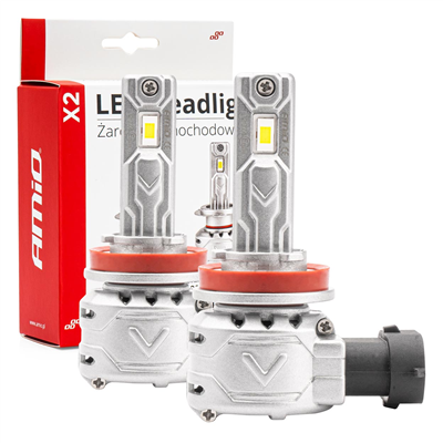 LED žárovky hlavního svícení X2 Series H8/H9/H11/H16 AMiO