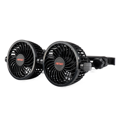 Ventilátor do auta pro opěrku hlavy 2x4