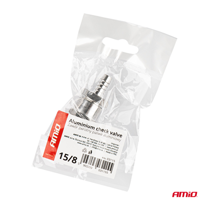 Hliníkový zpětný ventil paliva 8mm