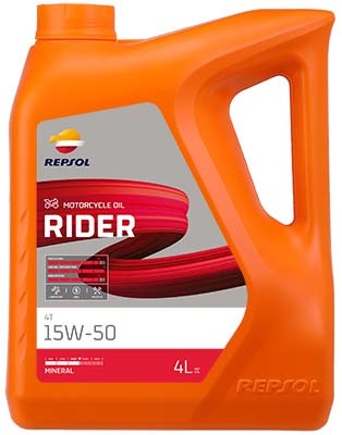 RIDER 4T 15W50 - 4L