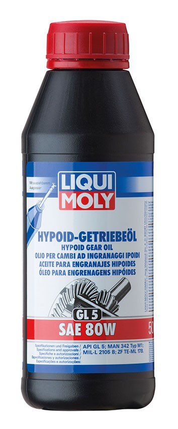 Hypoidní převodový olej SAE 80W - 500ml