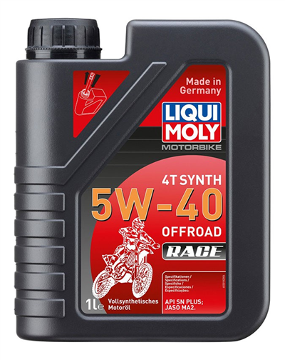 Motorový olej Motorbike 4T Synth 5W-40 Offroad Race - 1L
