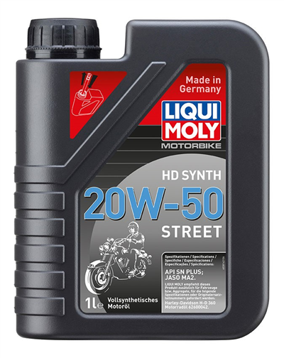 Motorový olej Motorbike HD Synth 20W-50 Street - 1L