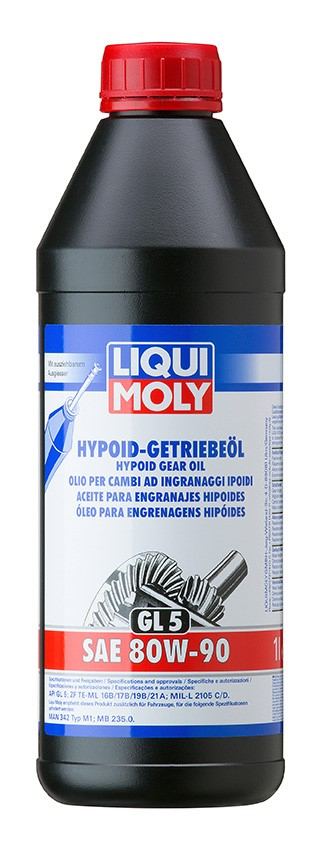 Hypoidní převodový olej SAE 80W-90 - 1L