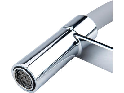 baterie umyvadlová, stojánková s flexibilním ramínkem, 25mm, šedá BALLETTO