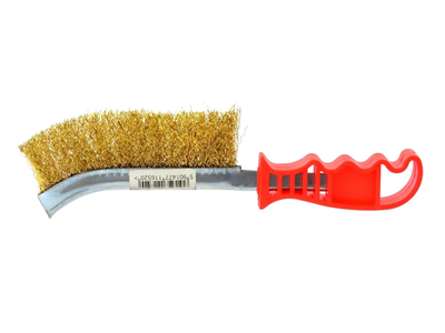 Kartáč ocelový, plast. rukojeť, 240mm GEKO