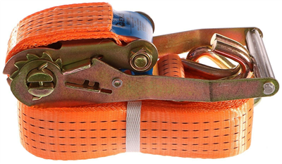 Pás upínací ráčnový s háky, 6m x 50mm, 5t GEKO