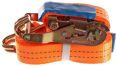 Pás upínací ráčnový s háky, 6m x 35mm, 2t GEKO