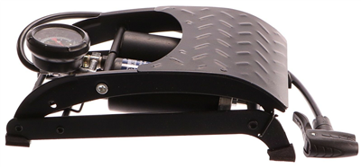 Hustilka nožní s manometrem dvoupístová, 50x120mm GEKO