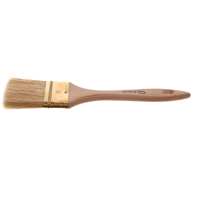 Štětec plochý, 63 mm, dřevěná rukojeť GEKO