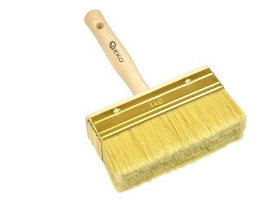 Štětka malířská, 140 mm, dřevěná rukojeť GEKO
