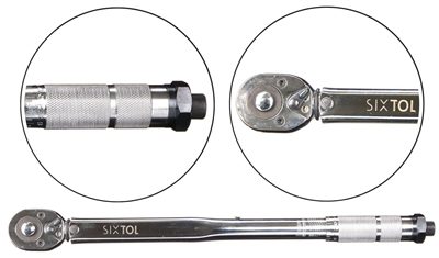 Momentový klíč MECHANIC TORQUE 1, 1/2“, 28-210 Nm SIXTOL