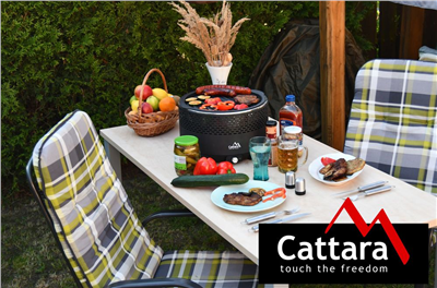 Gril stolní KEG na dřevěné uhlí CATTARA