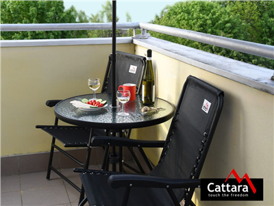 Stůl zahradní kulatý TERST 70cm CATTARA