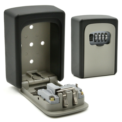 Trezor na klíč, 4místný kombinační zámek GEKO