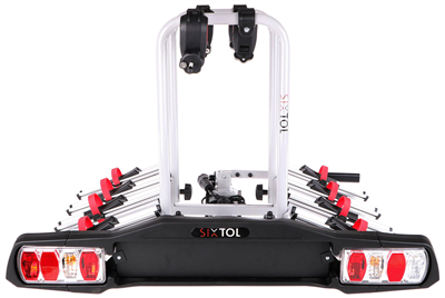 Nosič kol na tažné zařízení BIKE 4 - 4 kola SIXTOL