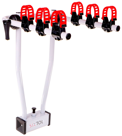 Nosič kol na tažné zařízení BIKE 3 BULL - 3 kola SIXTOL