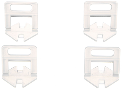 Sada nivelačních spon LEVEL SYSTEM T-HOLD 1mm, 1000ks SIXTOL