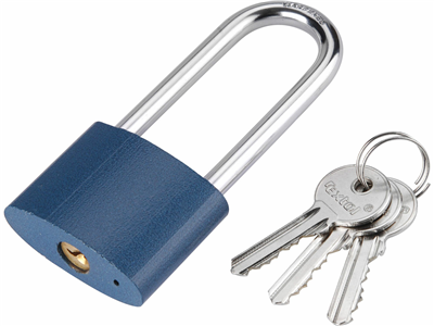 Zámek visací litinový, prodloužený, 45mm, 3 klíče EXTOL-CRAFT