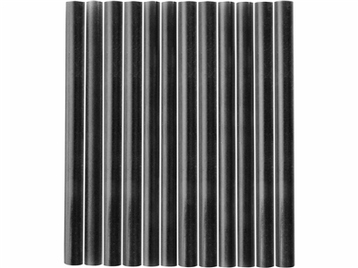 Tyčinky tavné, černá barva, pr.7,2x100mm, 12ks EXTOL-CRAFT