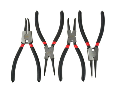 Kleště seeger 200mm/8", sada 4ks GEKO