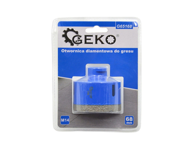 Korunkový vrták diamantový 68 mm GEKO