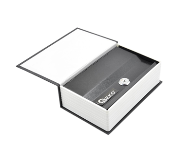 Schránka, knížka na peníze přenosná 180x115x55mm, 2 klíče GEKO