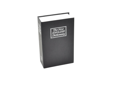 Schránka, knížka na peníze přenosná 180x115x55mm, 2 klíče GEKO