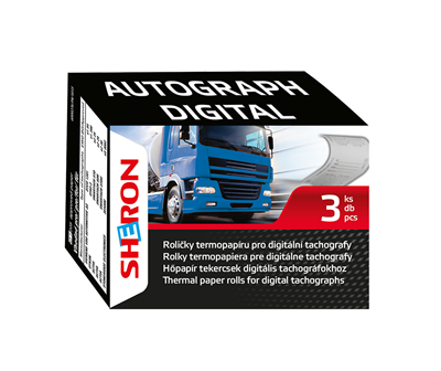 Termopapír do digitálních tachografů 3 ks