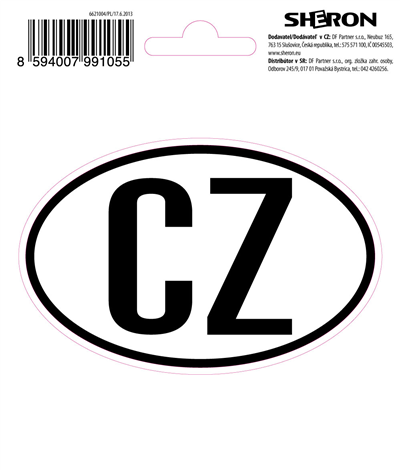 Samolepka /CZ