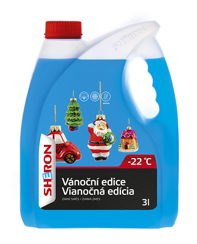 Zimní ostřikovač -22 °C 3 lt skořice