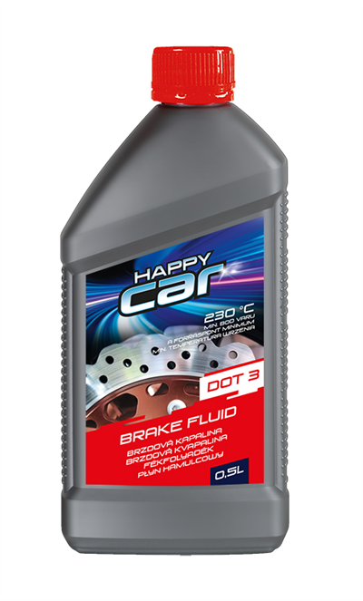 Brzdová kapalina DOT 3 500 ml
