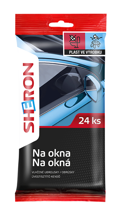 Ubrousky na okna 24 ks