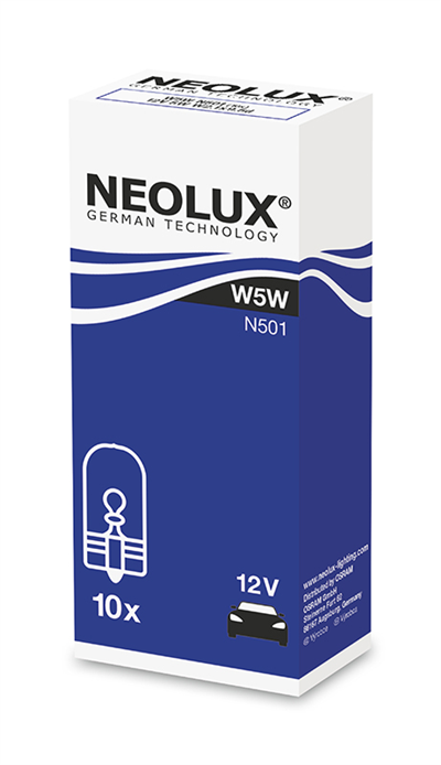 Žárovka pomocná W5W 12V N501-ks