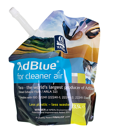 AdBlue 3,5 lt Softpack CZ/SK