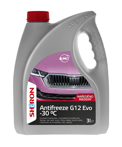 Antifreeze G12 Evo -30 °C - 3L