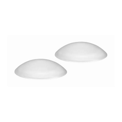 Zarážka dveřní, O 40 mm, transparentní, 2 ks