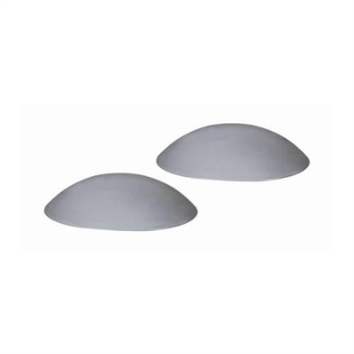 Zarážka dveřní, O 40 mm, šedá, 2 ks