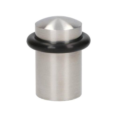 Zarážka dveřní, O 35 x 46 mm, nerez