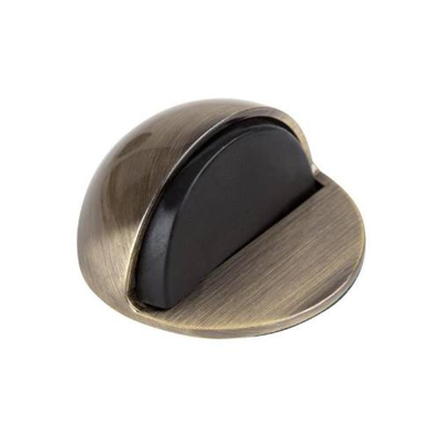 Zarážka dveřní, O 45 x 24 mm, samolepící, brynýr