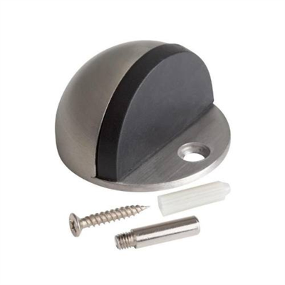 Zarážka dveřní, O 45 x 25 mm, nerez design