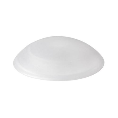 Zarážka dveřní, O 40 mm, transparentní, 6 ks